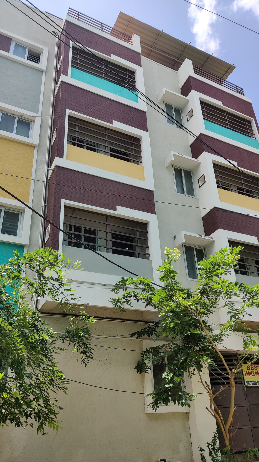 Best ladies hostel front view